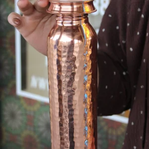 قمقمه مسی چکشی
