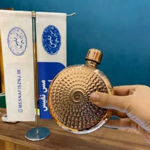 قمقمه مسی چکشی گرد کوچک