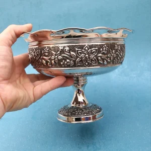 سرویس پذیرایی چهارتیکه بهار با آبکاری کروم