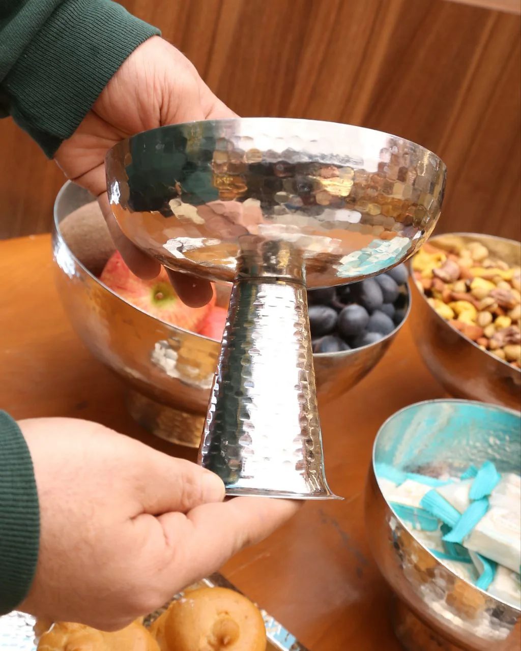 شکلات خوری مسی دست ساز