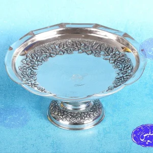 شیرینی خوری مسی نگار با آبکاری کروم