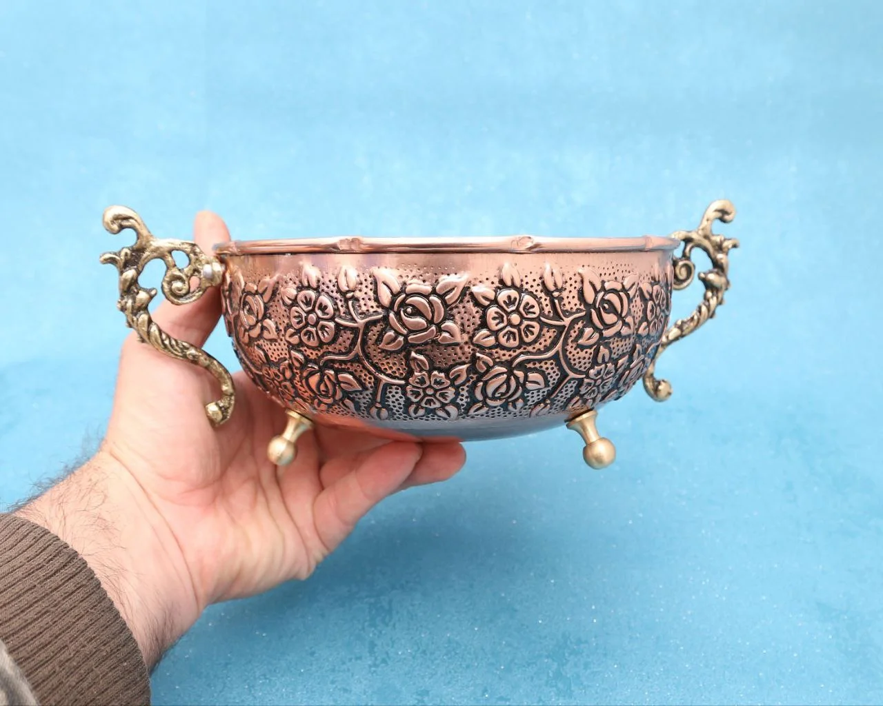 میوه خوری مسی پایه دار سزار