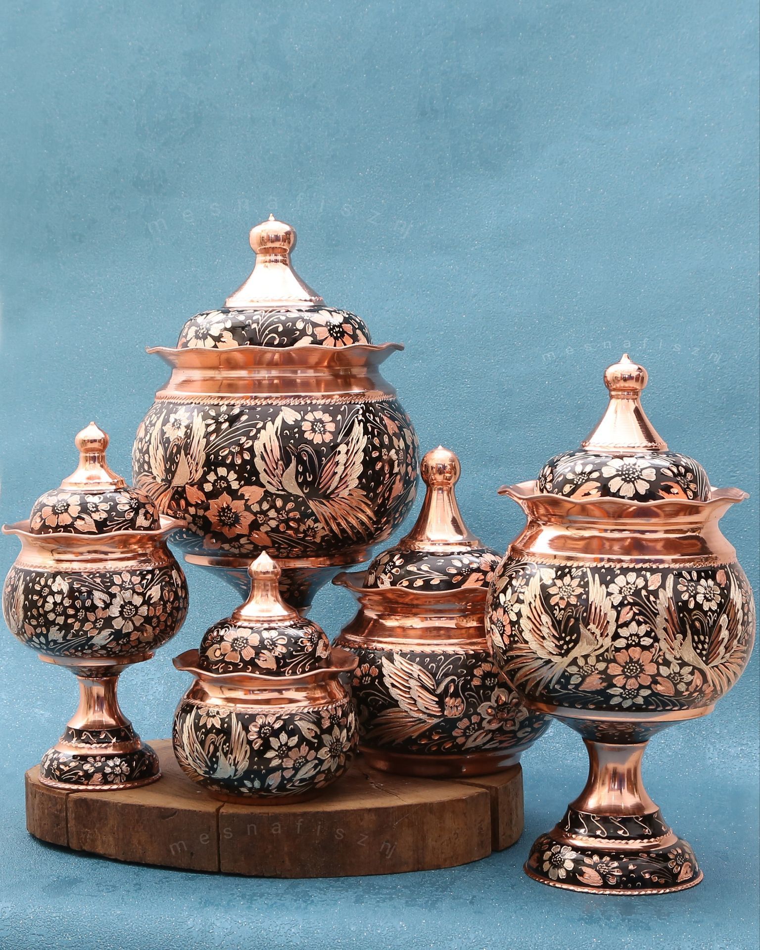 شکلات خوری مسی الماس تراش