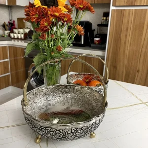 سبد مسی گلبرگ با آبکاری کروم