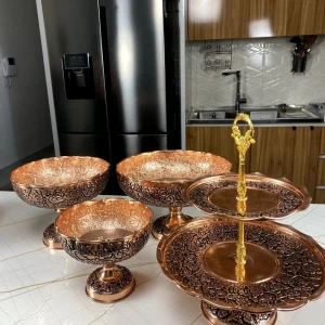 سرویس پذیرایی مسی نقشینه