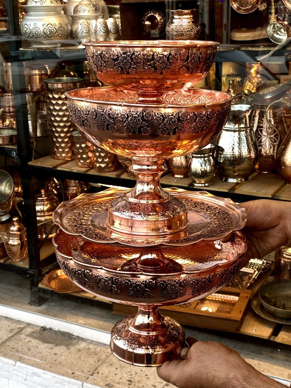 سرویس پذیرایی مسی گلبرگ