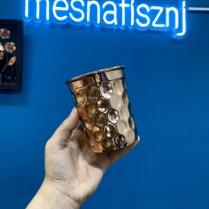 سرویس پارچ و لیوان مسی سه بعدی