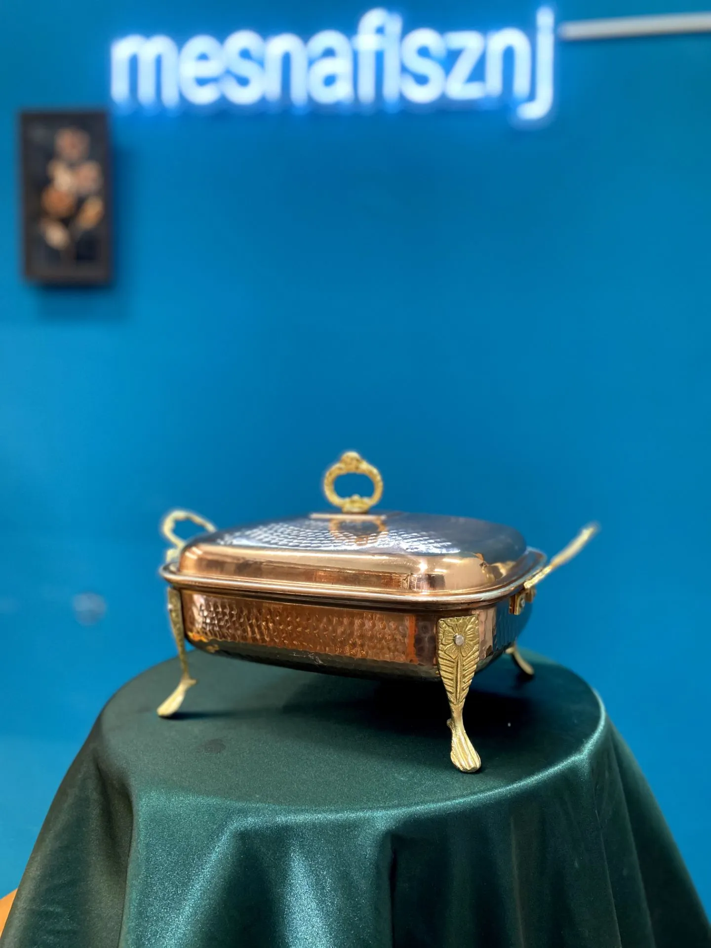 سوفله خوری مسی مستطیل