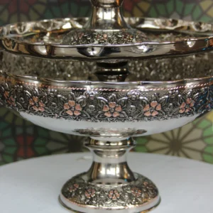 سرویس پذیرایی مسی کروم تراش مه گل