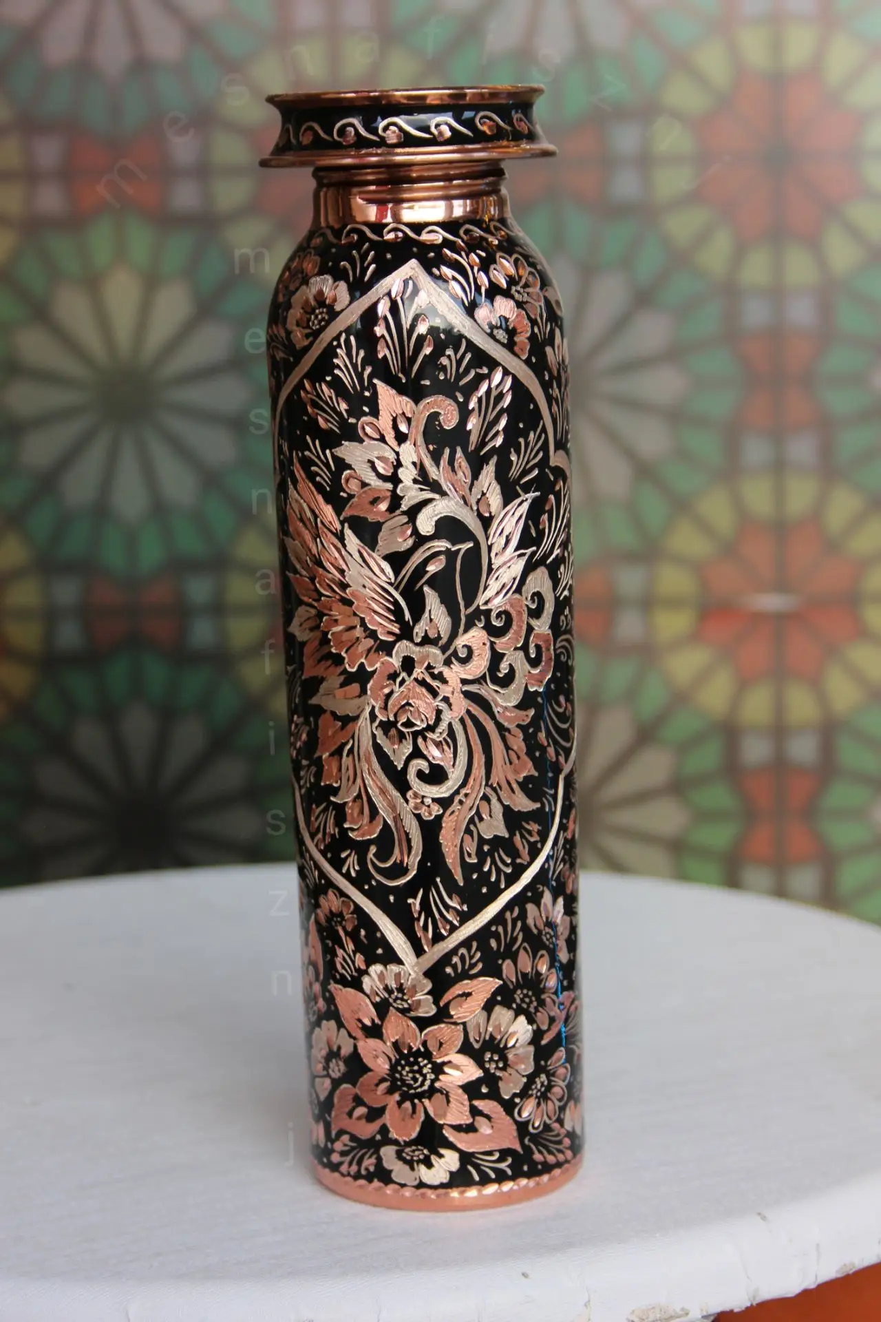 بطری آب مسی 