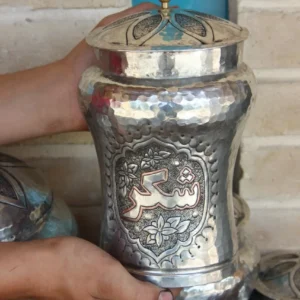 بانکه مسی خمره ای قلع دست ساز مس نفیس
