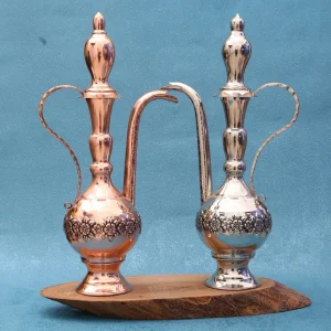 گلاب پاش مسی با آبکاری کروم