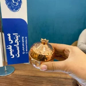 قندان مسی طرح انار