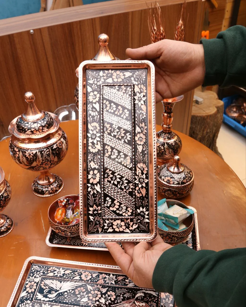 رولت خوری مسی طرح بهشت