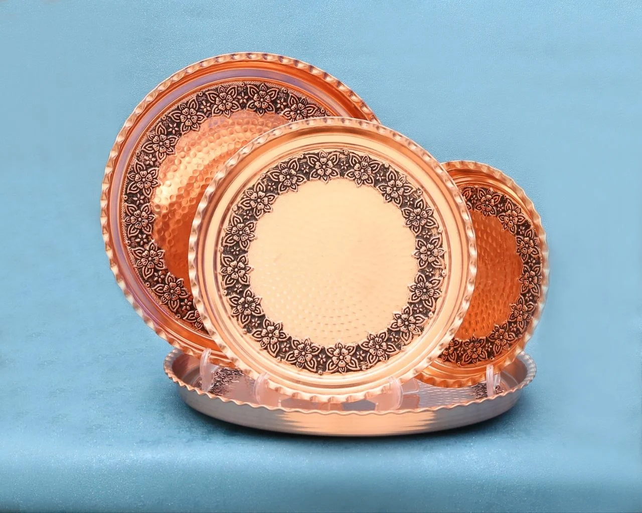 سینی مسی ماهرخ سایز خیلی بزرگ