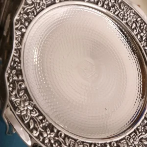 شیرینی خوری مسی بهار با آبکاری کروم