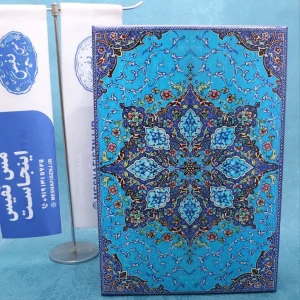 پک هدیه آیینه و شمعدان با آبکاری کروم