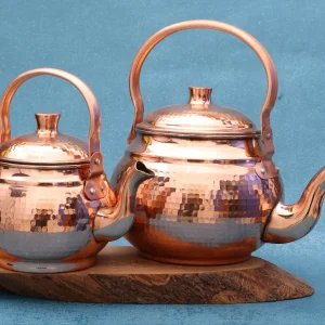 کتری مسی دسته بالا