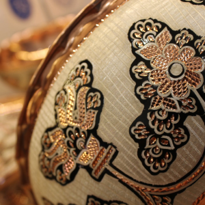 آجیل‌خوری مسی نقره کوب