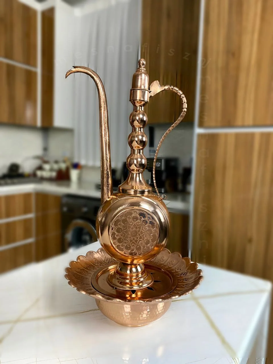 آفتابه لگن مسی