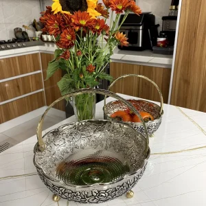 سبد مسی گلبرگ با آبکاری کروم