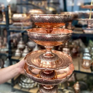 سرویس پذیرایی مسی گلبرگ مس‌زنجان