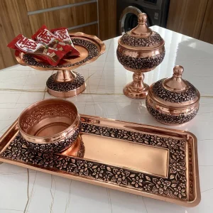 شیرینی خوری مسی کوچک