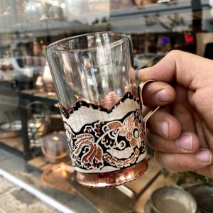 لیوان مسی نقره‌کوب