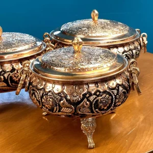 گزخوری سه پایه مسی سایز کوچک