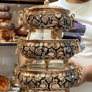 گزخوری سه پایه مسی سایز کوچک